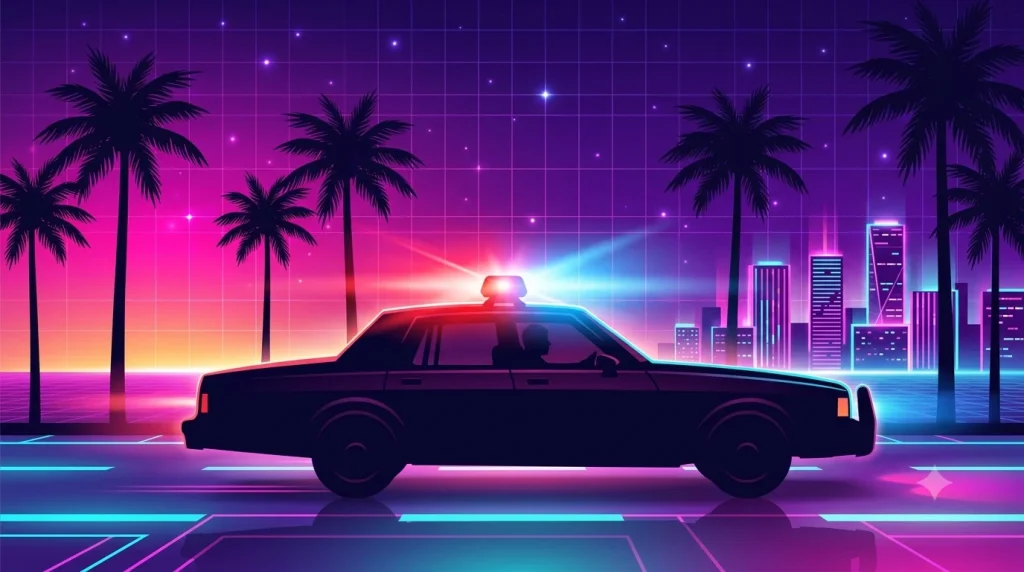 GTA 6 police cars Vice City